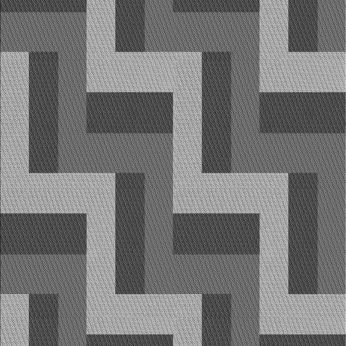 Machine Washable Transitional Gray Rug, wshpat2906gry