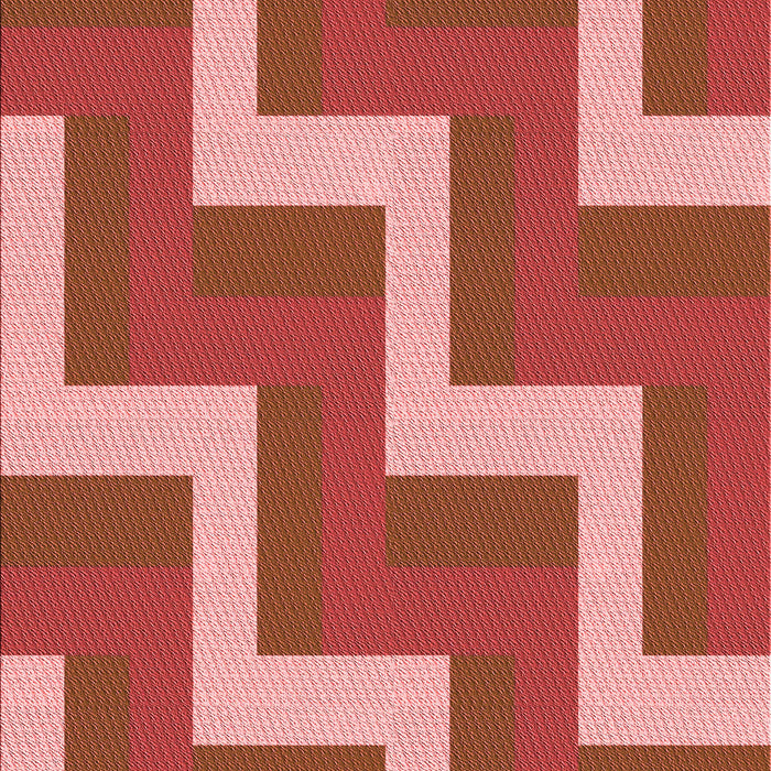 Patterned Red Rug, pat2906rd