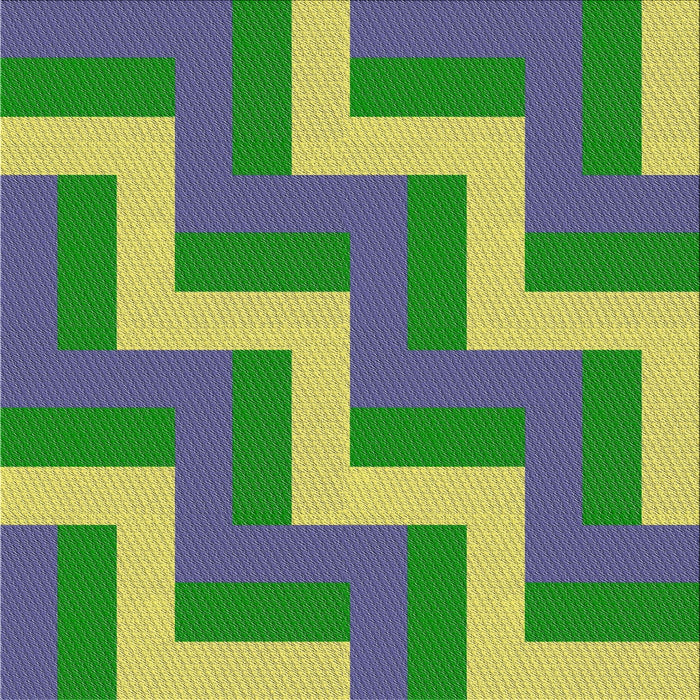 Sideview of Machine Washable Transitional Green Rug, wshpat2906