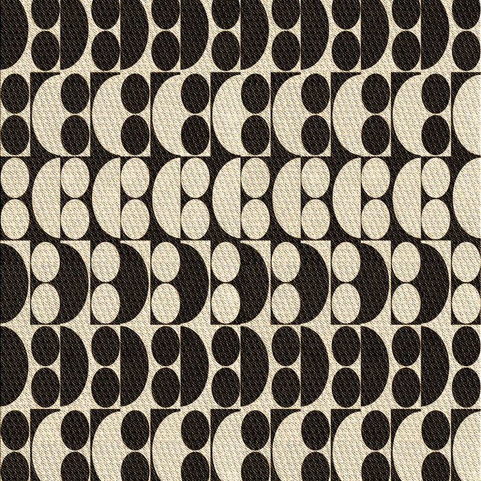 Patterned Midnight Gray Rug, pat2907brn