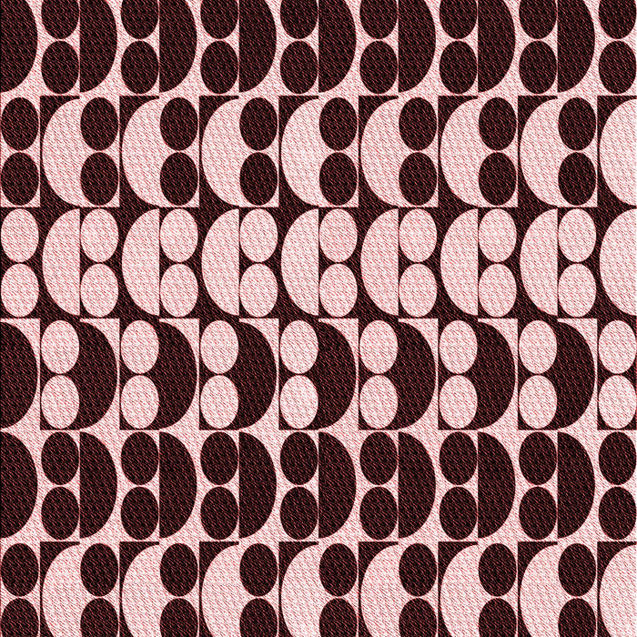 Patterned Baby Pink Rug, pat2907rd