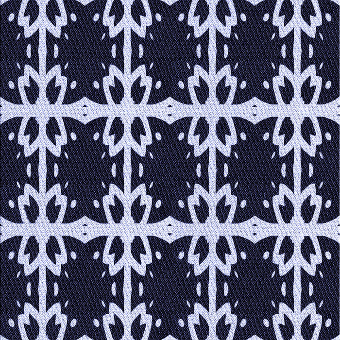 Patterned Night Blue Rug, pat2908blu