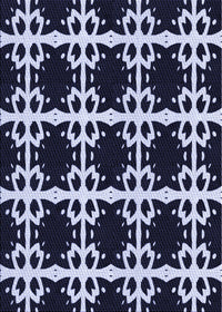 Machine Washable Transitional Night Blue Rug, wshpat2908blu