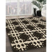 Patterned Light French Beige Brown Rug in Family Room, pat2908brn