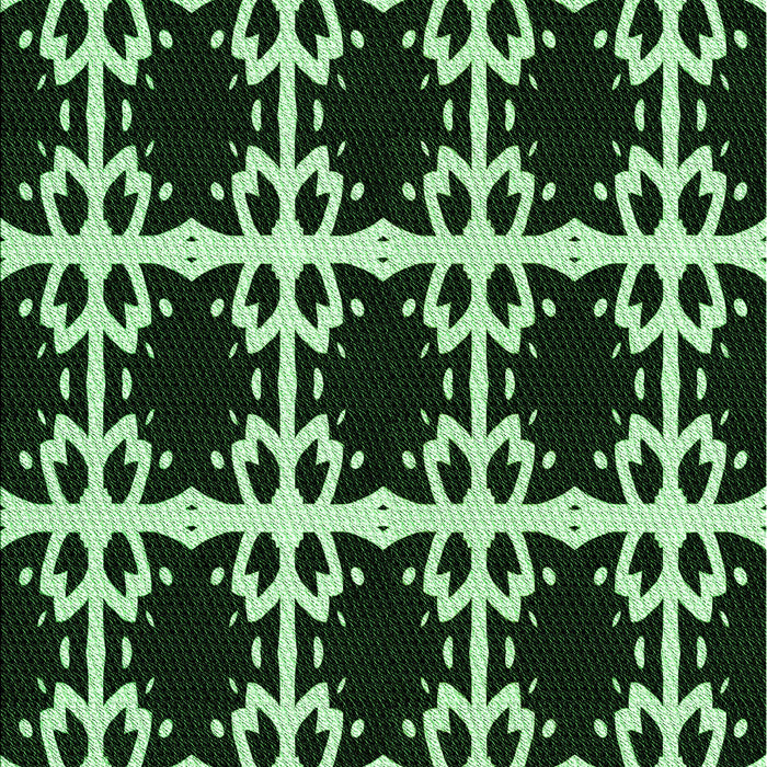 Machine Washable Transitional Black Rug, wshpat2908grn