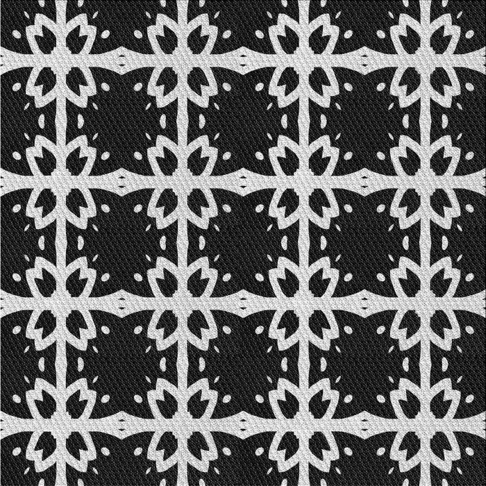 Round Patterned Cloud Gray Rug, pat2908gry