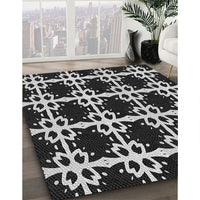 Patterned Cloud Gray Rug, pat2908gry