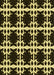 Patterned Metallic Gold Rug, pat2908yw