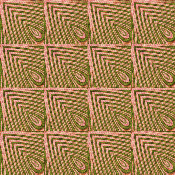 Round Patterned Light Brown Rug, pat2909org