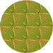 Square Machine Washable Transitional Pistachio Green Rug in a Living Room, wshpat2909yw