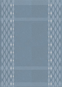 Machine Washable Transitional Azure Blue Rug, wshpat290