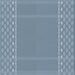 Square Patterned Azure Blue Novelty Rug, pat290