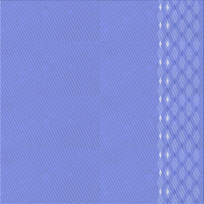 Round Patterned Sky Blue Rug, pat291blu