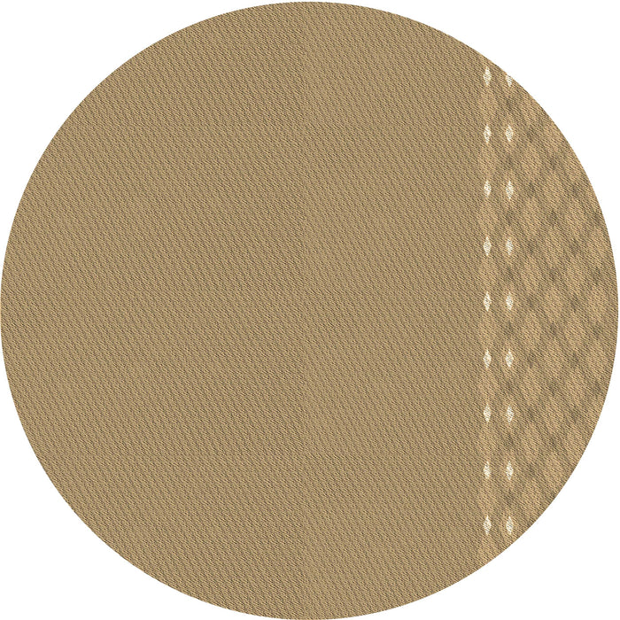 Square Patterned Light Brown Rug, pat291brn