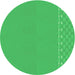 Square Patterned Neon Green Rug, pat291grn