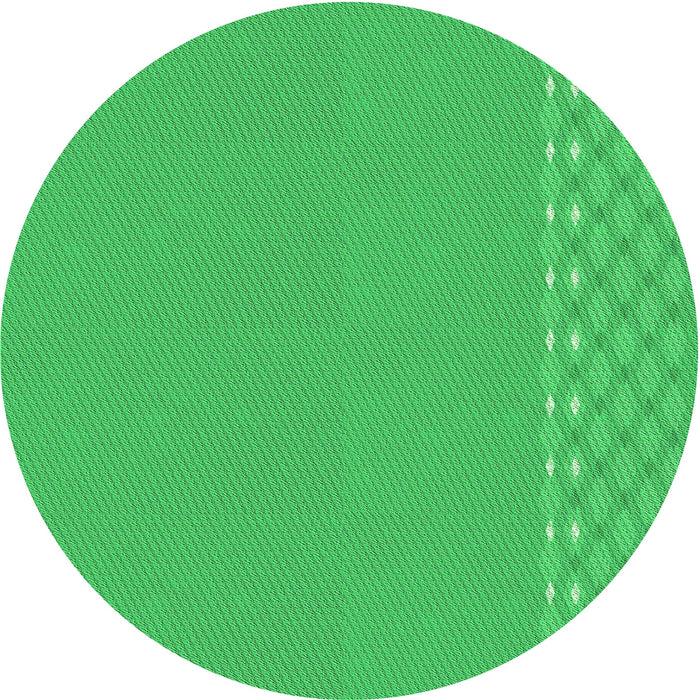 Square Machine Washable Transitional Neon Green Rug in a Living Room, wshpat291grn