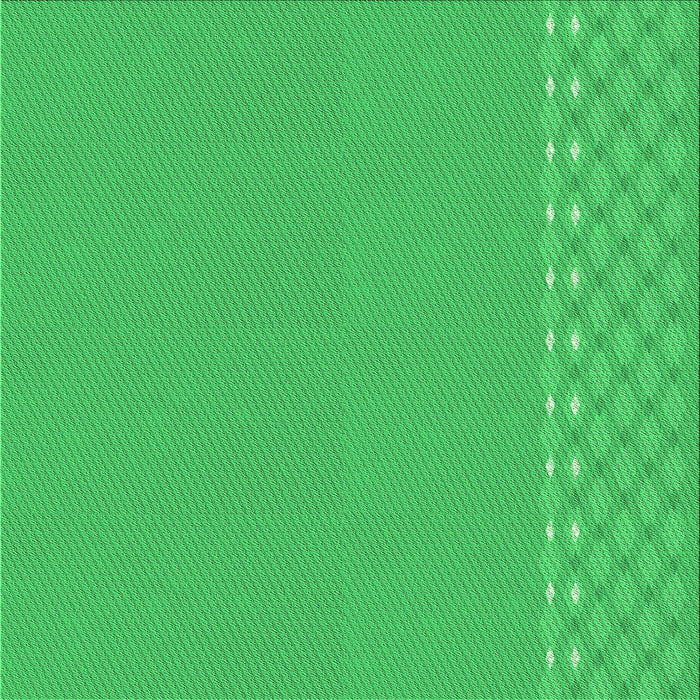 Round Patterned Neon Green Rug, pat291grn