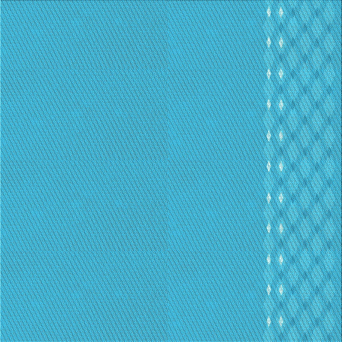 Round Machine Washable Transitional Deep Sky Blue Rug, wshpat291lblu