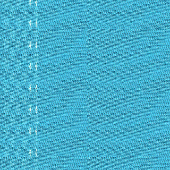 Machine Washable Transitional Deep Sky Blue Rug, wshpat291lblu