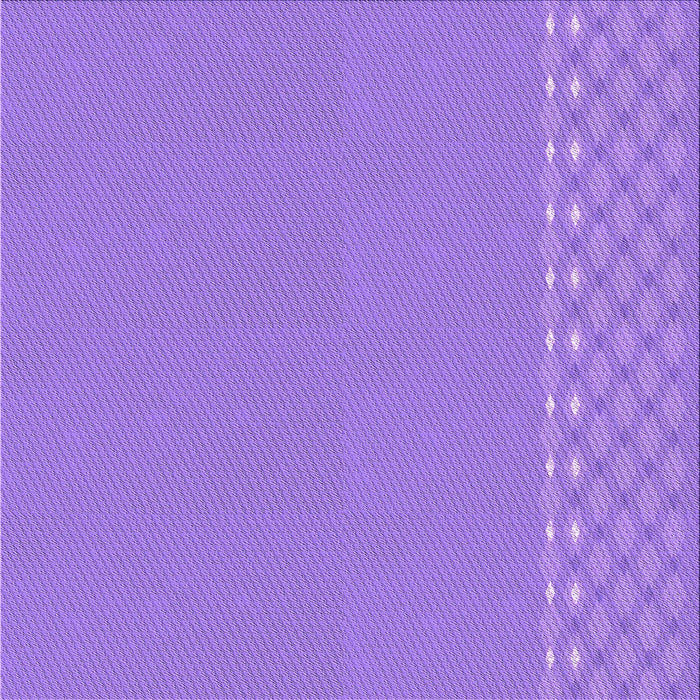 Round Machine Washable Transitional Purple Rug, wshpat291pur