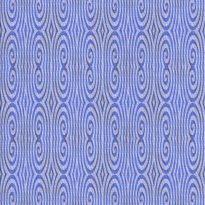 Patterned Jeans Blue Rug, pat2910blu