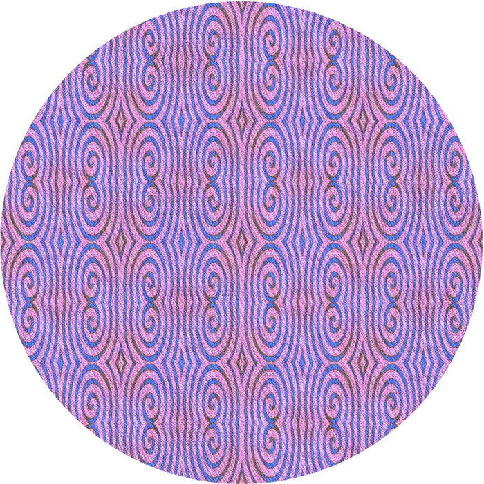 Square Patterned Bright Lilac Purple Rug, pat2910pur