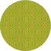 Square Machine Washable Transitional Dark Yellow Green Rug in a Living Room, wshpat2910yw