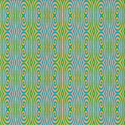 Square Patterned Khaki Green Novelty Rug, pat2910