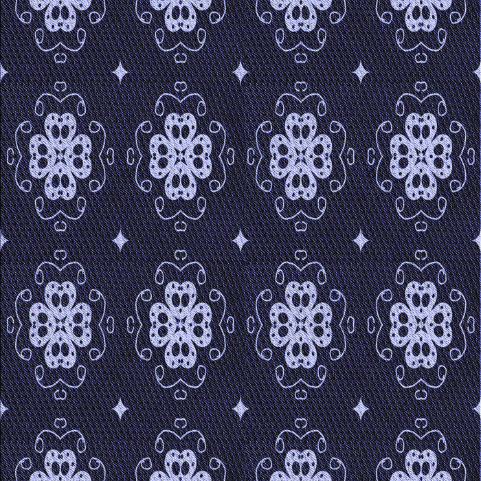 Machine Washable Transitional Night Blue Rug, wshpat2911blu