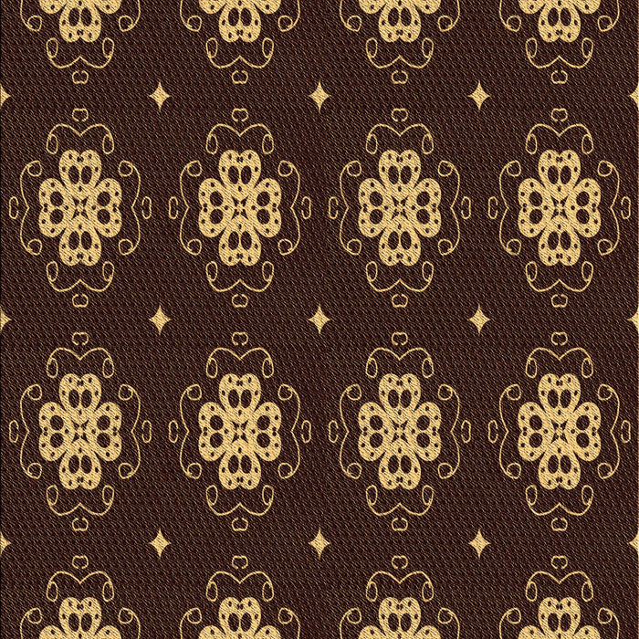 Patterned Light Brown Rug, pat2911brn