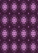 Patterned Orchid Purple Rug, pat2911pur