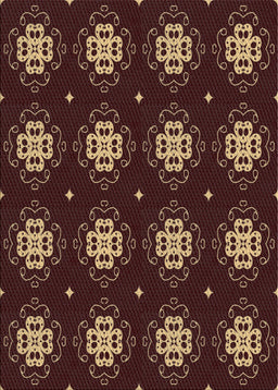 Machine Washable Transitional Black Brown Rug, wshpat2911