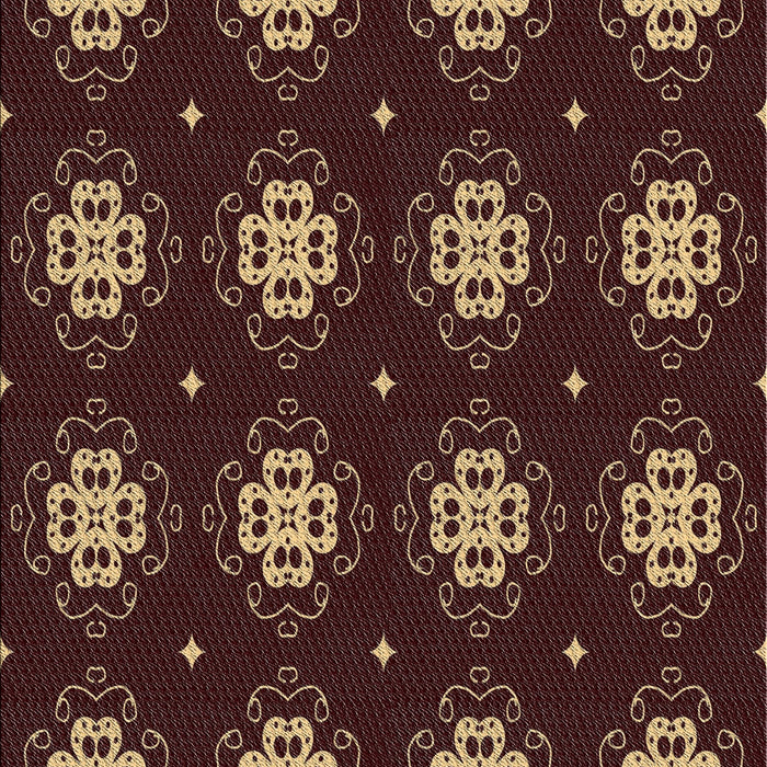 Machine Washable Transitional Black Brown Rug, wshpat2911