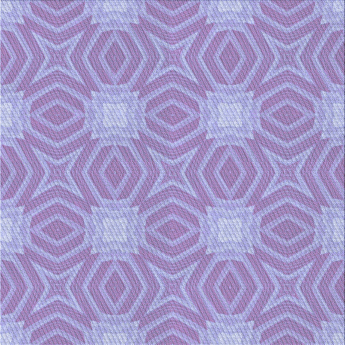 Round Machine Washable Transitional Medium Purple Rug, wshpat2912blu