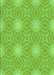 Patterned Emerald Green Rug, pat2912grn