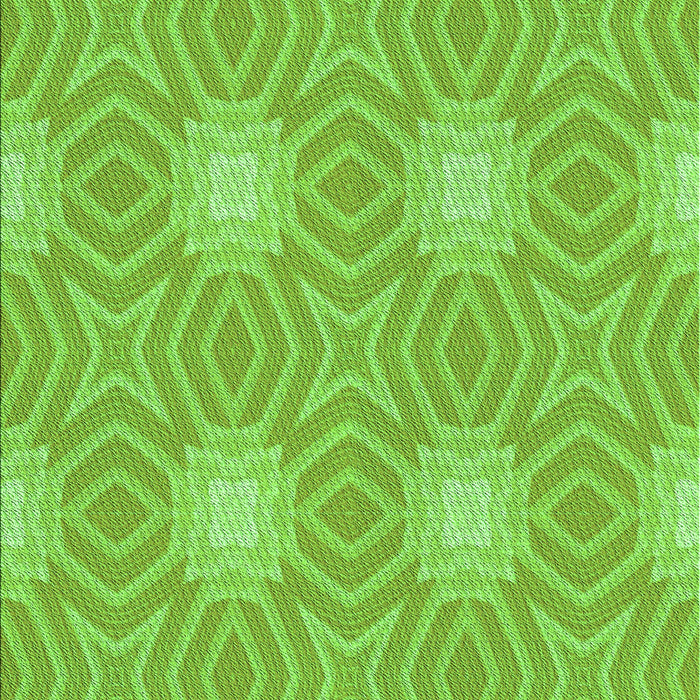 Patterned Emerald Green Rug, pat2912grn