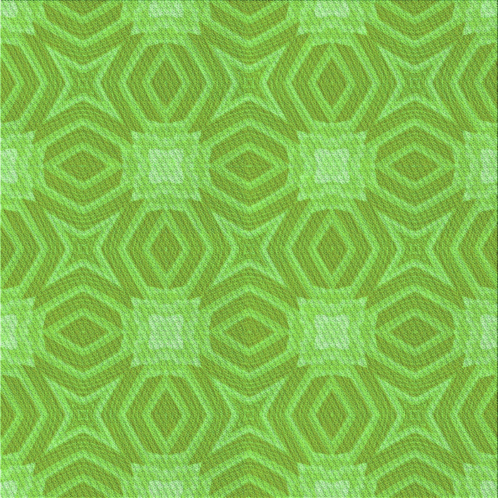 Round Patterned Emerald Green Rug, pat2912grn