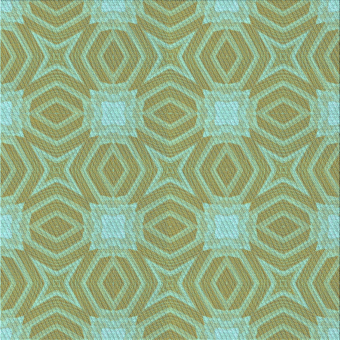 Round Machine Washable Transitional Olive Green Rug, wshpat2912lblu