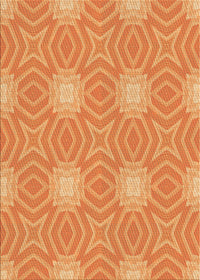 Machine Washable Transitional Orange Rug, wshpat2912org