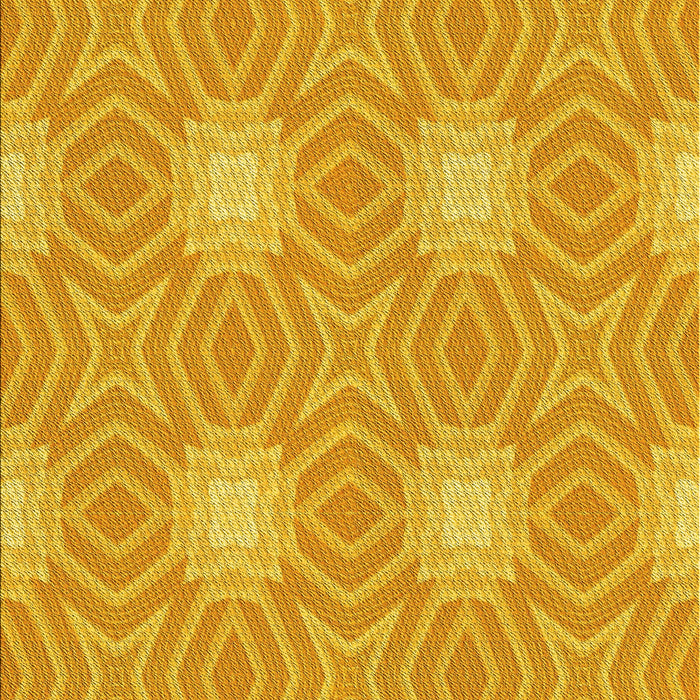 Machine Washable Transitional Neon Orange Rug, wshpat2912yw