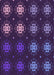 Patterned Dark Purple Rug, pat2913pur