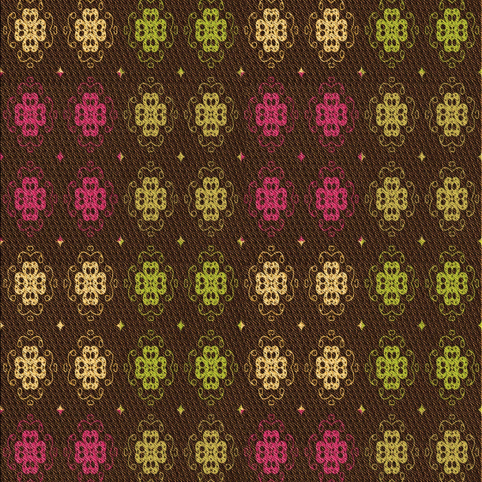 Patterned Red Rug, pat2914org