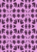 Patterned Dark Magenta Purple Rug, pat2915pur