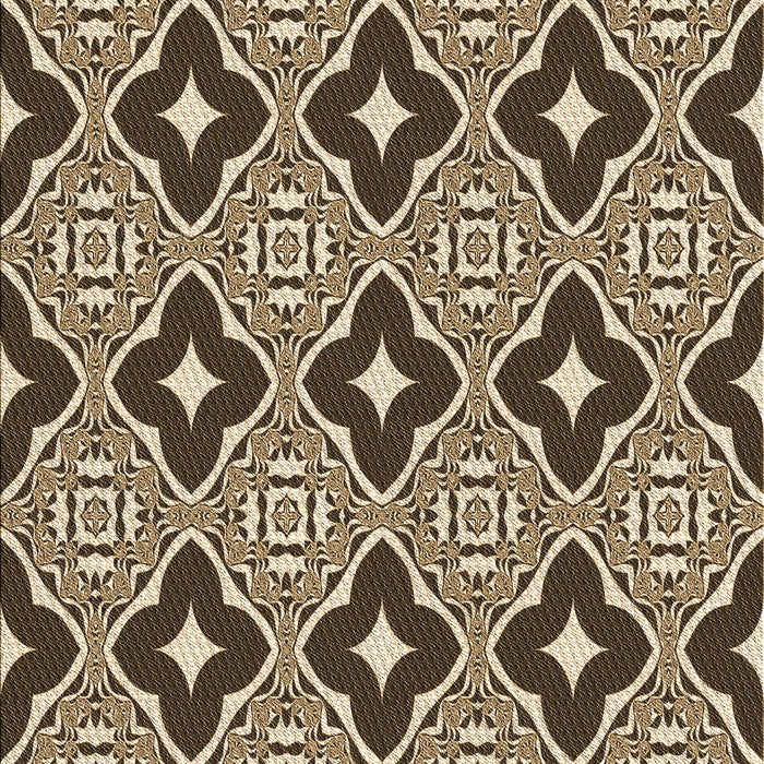 Machine Washable Transitional Brown Sugar Brown Rug, wshpat2916brn