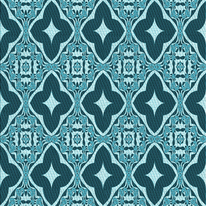 Patterned Diamond Blue Rug, pat2916lblu