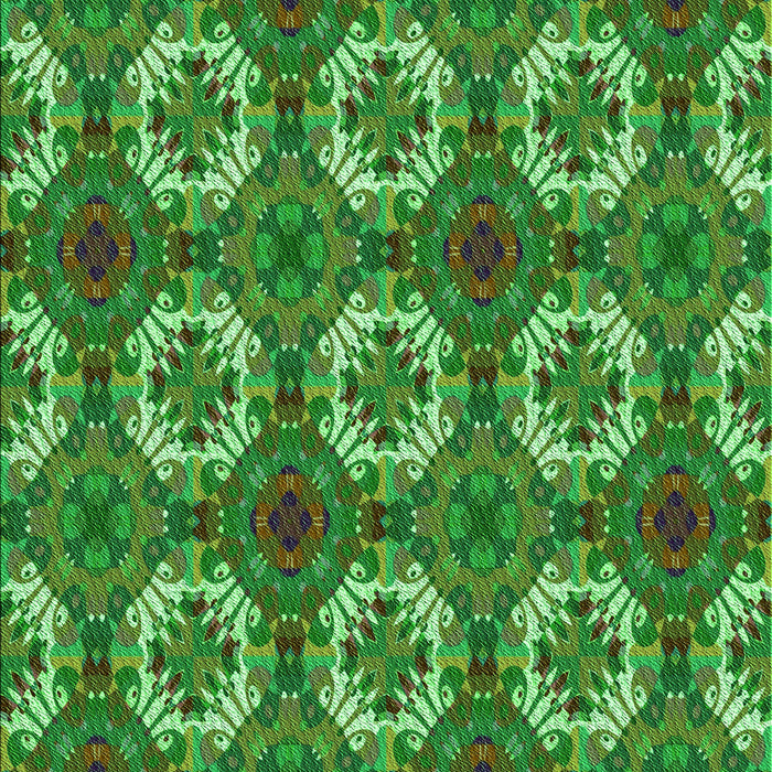 Machine Washable Transitional Lime Green Rug, wshpat2917grn