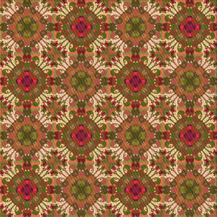 Round Machine Washable Transitional Caramel Brown Rug, wshpat2917org