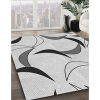 Patterned Gray Rug, pat2918gry