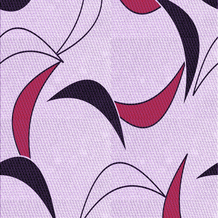Patterned Orchid Purple Rug, pat2918pur