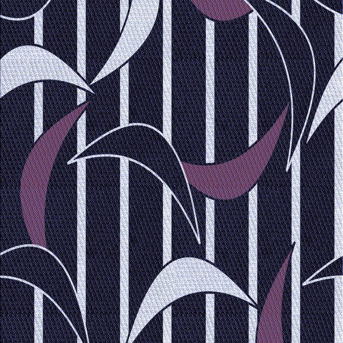 Patterned Periwinkle Purple Rug, pat2919blu